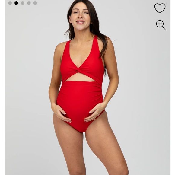 Pinkblush maternity bathing suit sz small - Picture 3 of 6